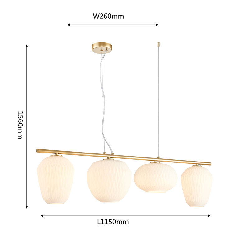 Люстра Foscarini c Белыми Плафонами Люстра Foscarini c Белыми Плафонами в Тюмени