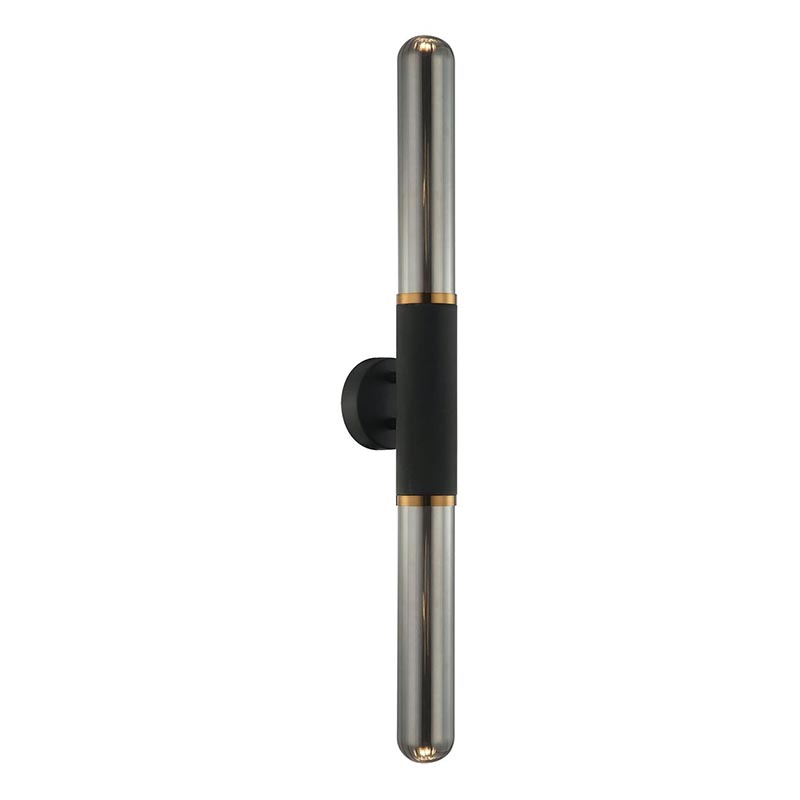Бра Grover Black Grey Wall Lamp Серый Черный Глянцевое золото Бра Grover Black Grey Wall Lamp Серый Черный Глянцевое золото в Тюмени | Loft Concept