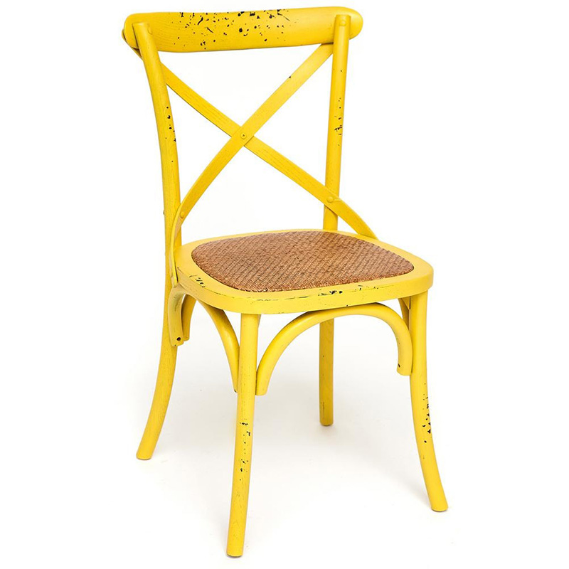 Стул Chaise Provence en Bois Jaune жёлтый Желтый Бежевый Стул Chaise Provence en Bois Jaune жёлтый Желтый Бежевый в Тюмени | Loft Concept