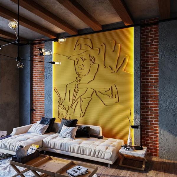 Барельеф AL CAPONE Барельеф AL CAPONE в Тюмени | Loft Concept