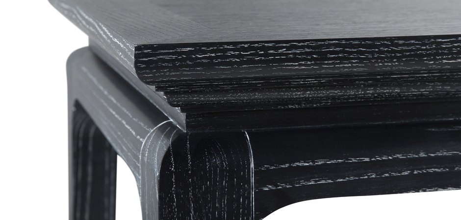 Приставной стол Black Curved Приставной стол Black Curved - Loft-Concept в Тюмени