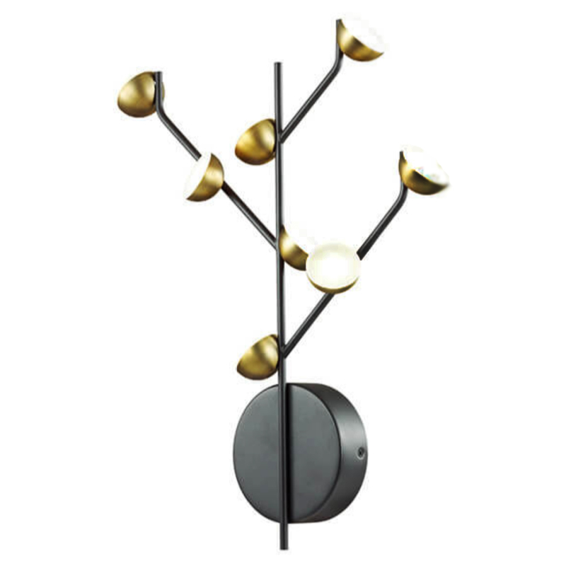 Бра Bloom Wall lamp Латунь Черный Бра Bloom Wall lamp Латунь Черный в Тюмени | Loft Concept