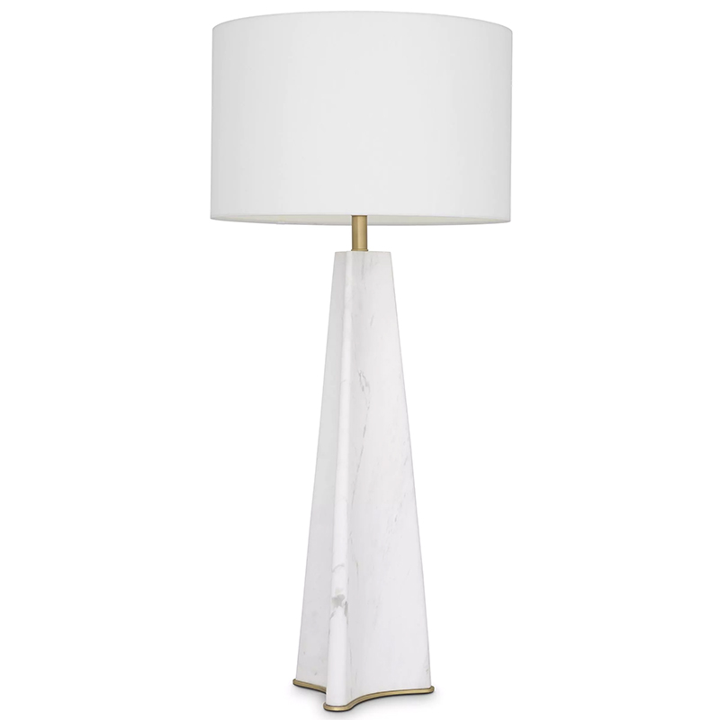 Настольная лампа Eichholtz Table Lamp Bensom Marble Кремовый Белый Латунь Настольная лампа Eichholtz Table Lamp Bensom Marble Кремовый Белый Латунь в Тюмени | Loft Concept