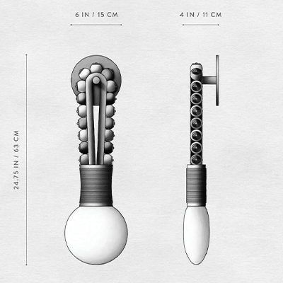 Бра TALISMAN LOOP SCONCE по дизайну студии Apparatus Бра TALISMAN LOOP SCONCE по дизайну студии Apparatus в Тюмени