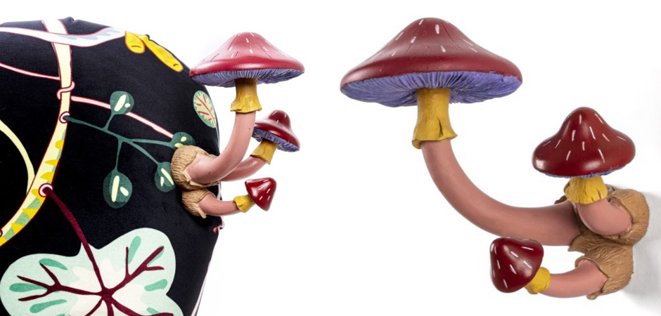 Аксессуар Seletti Hangers Mushroom Coloured Аксессуар Seletti Hangers Mushroom Coloured - Loft-Concept в Тюмени