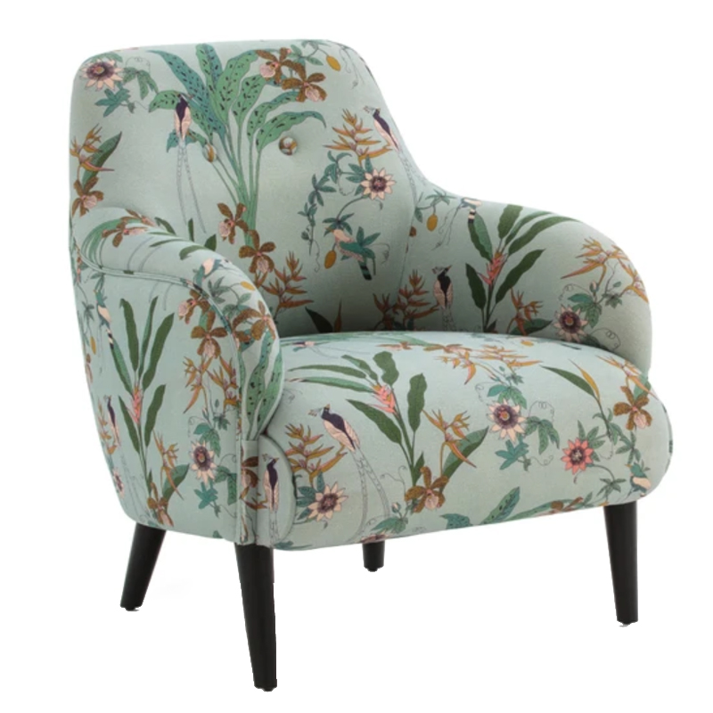 Кресло Lipstick Fauteuil melange lin Зеленый шалфей Кресло Lipstick Fauteuil melange lin Зеленый шалфей в Тюмени | Loft Concept