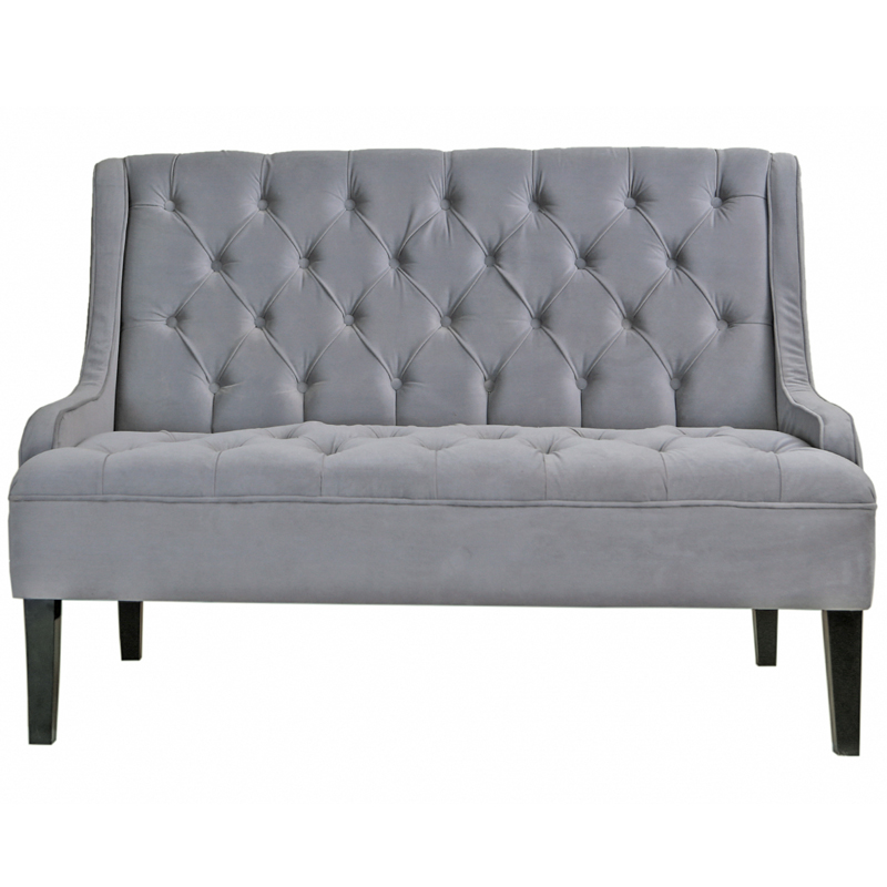 Диван Folket Sofa velour gray Серый (Gray) Диван Folket Sofa velour gray Серый (Gray) в Тюмени | Loft Concept