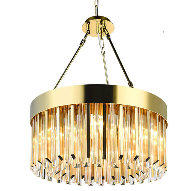 Люстра Zacaria Chandelier 60 Золотой Прозрачный (Transparent) Люстра Zacaria Chandelier 60 Золотой Прозрачный (Transparent) в Тюмени | Loft Concept
