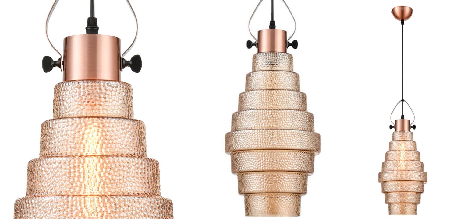 Подвесной светильник Deidier amber 21 - фото