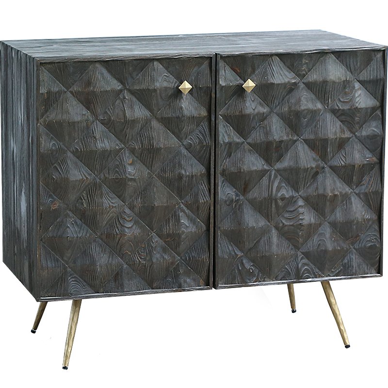Комод Sideboard Reflect Латунь Черный Комод Sideboard Reflect Латунь Черный в Тюмени | Loft Concept