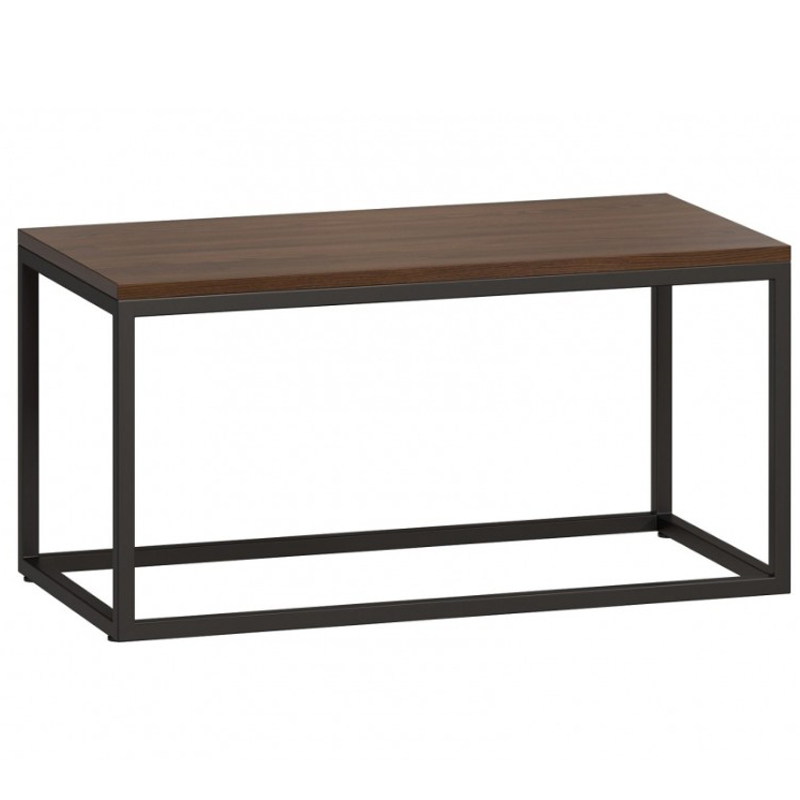 Кофейный стол Industrial Oak Philomel Coffee Table Коричневый Черный Кофейный стол Industrial Oak Philomel Coffee Table Коричневый Черный в Тюмени | Loft Concept