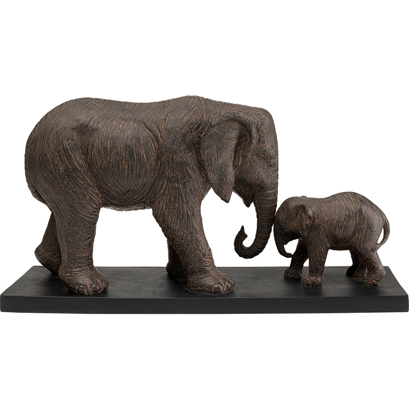 Статуэтка Dumbo Elephants Коричневый Статуэтка Dumbo Elephants Коричневый в Тюмени | Loft Concept