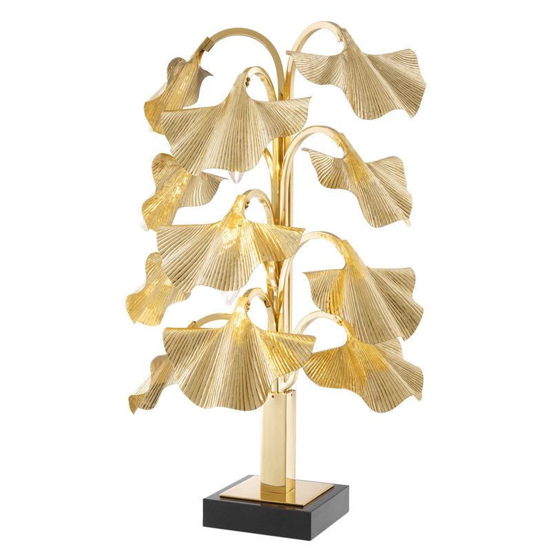 Настольная лампа Eichholtz Table Lamp Donati Латунь Черный Настольная лампа Eichholtz Table Lamp Donati Латунь Черный в Тюмени | Loft Concept