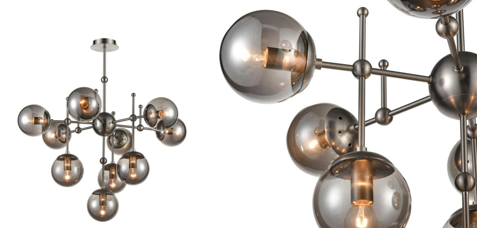 Люстра Smoke Balls Chandelier 10 Люстра Smoke Balls Chandelier 10 - Loft-Concept в Тюмени