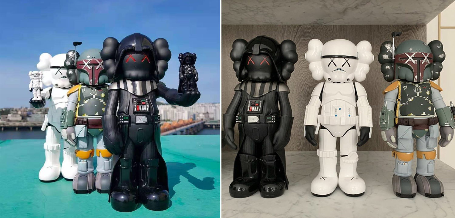 Статуэтка KAWS Star Wars Stormtrooper - фото