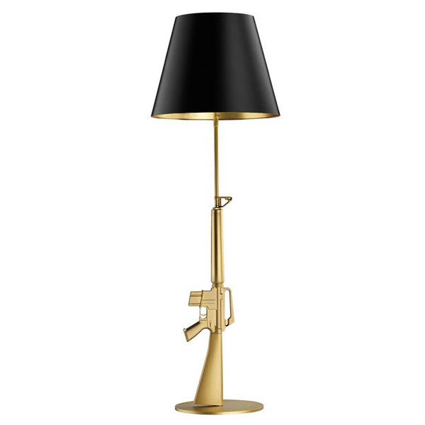 Торшер Flos Guns Lounge Gun Серебряный Золотой Торшер Flos Guns Lounge Gun Серебряный Золотой в Тюмени | Loft Concept