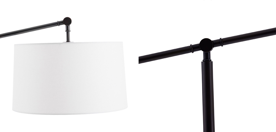 Торшер Arteriors NEWARK FLOOR LAMP Black Торшер Arteriors NEWARK FLOOR LAMP Black - Loft-Concept в Тюмени