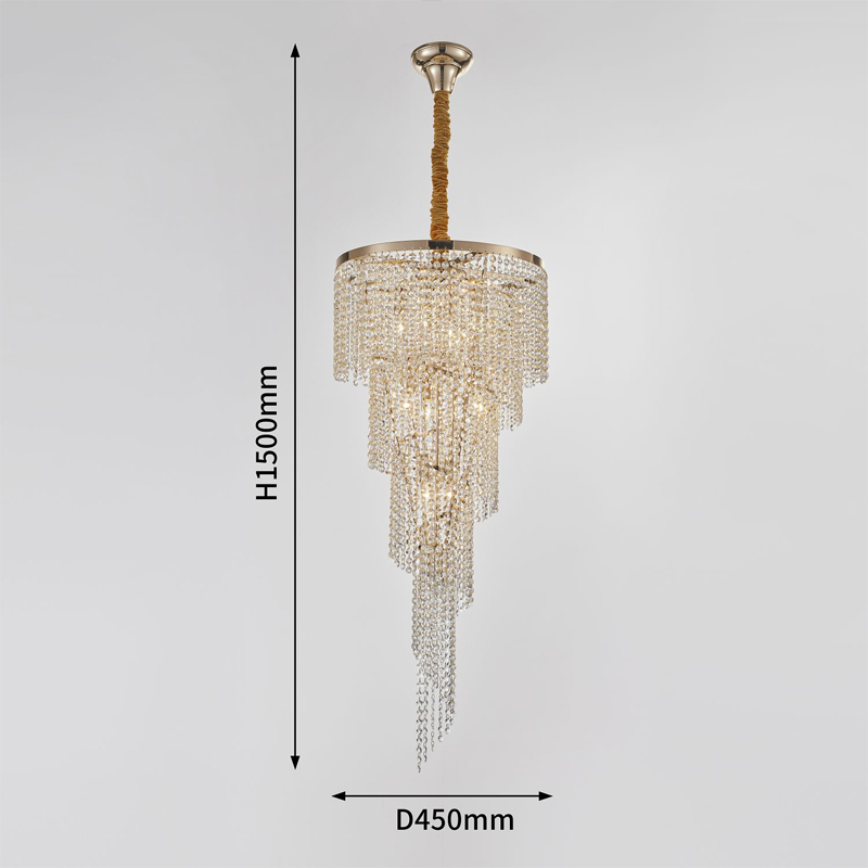 Хрустальная люстра Crystal Art Bronze D45 см Хрустальная люстра Crystal Art Bronze D45 см в Тюмени