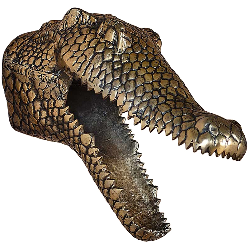 Аксессуар на стену Crocodile Винтажная латунь Аксессуар на стену Crocodile Винтажная латунь в Тюмени | Loft Concept