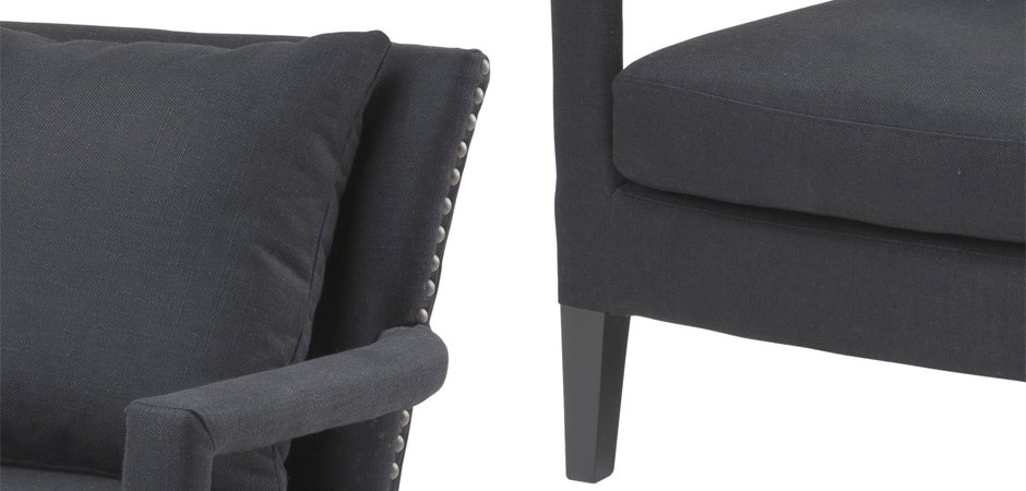 Кресло Eichholtz Chair Gregory Black Кресло Eichholtz Chair Gregory Black - Loft-Concept в Тюмени
