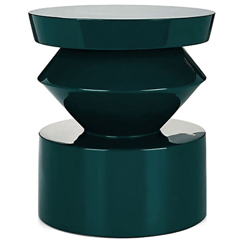 Приставной столик UMA SIDE TABLE Peacock Изумрудный в Тюмени | Loft Concept 