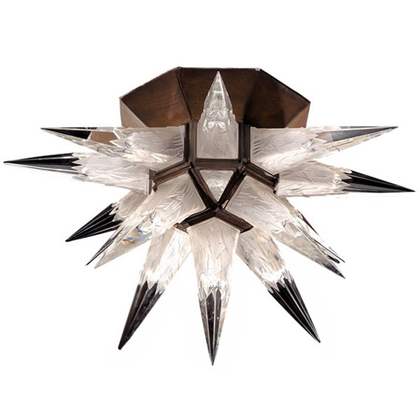 CHARLES J. WEINSTEIN Starburst Rare ceiling light Темная бронза винтаж Прозрачный (Transparent) CHARLES J. WEINSTEIN Starburst Rare ceiling light Темная бронза винтаж Прозрачный (Transparent) в Тюмени | Loft Concept