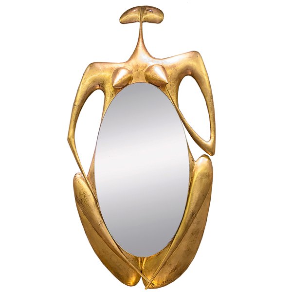 Дизайнерское зеркало Femme mirror Philippe Hiquily Золотой Дизайнерское зеркало Femme mirror Philippe Hiquily Золотой в Тюмени | Loft Concept