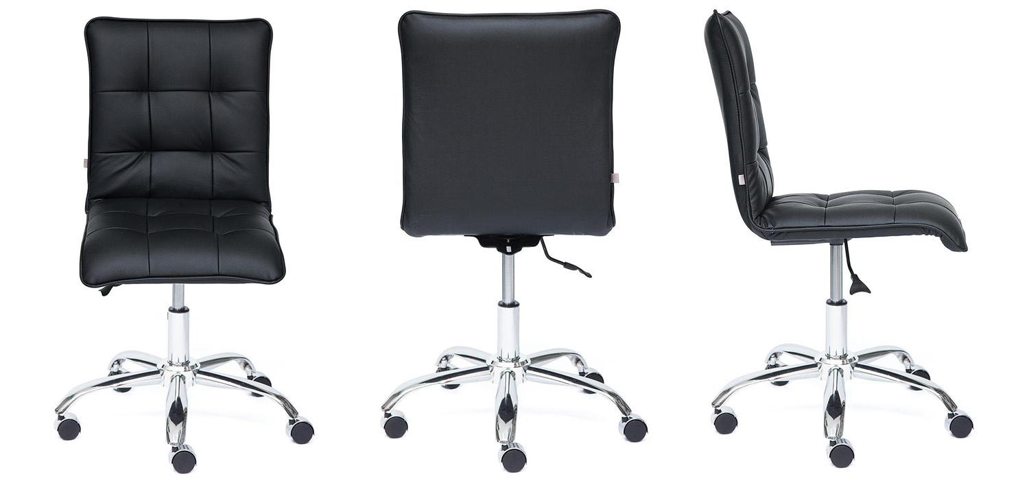 Кресло Deborah eco-leather black - фото