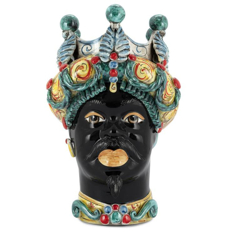 Ваза VASE MORO MAN BAROQUE TRAD Мульти Ваза VASE MORO MAN BAROQUE TRAD Мульти в Тюмени | Loft Concept