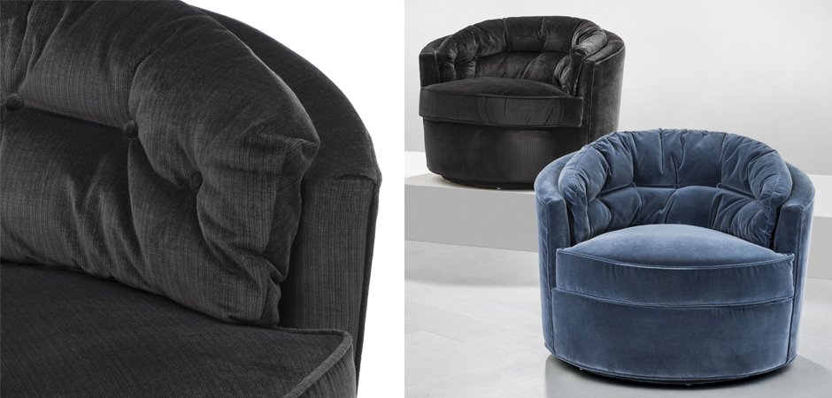 Кресло Eichholtz Chair Recla Black Кресло Eichholtz Chair Recla Black - Loft-Concept в Тюмени
