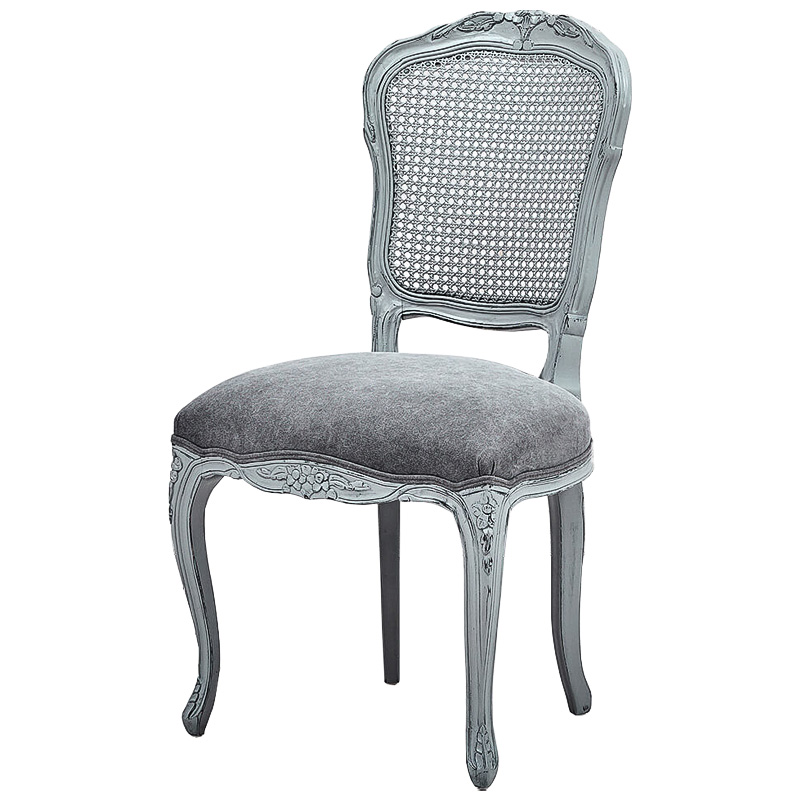 Стул Maria Antoinette Stool Серый Светло-серый Стул Maria Antoinette Stool Серый Светло-серый в Тюмени | Loft Concept