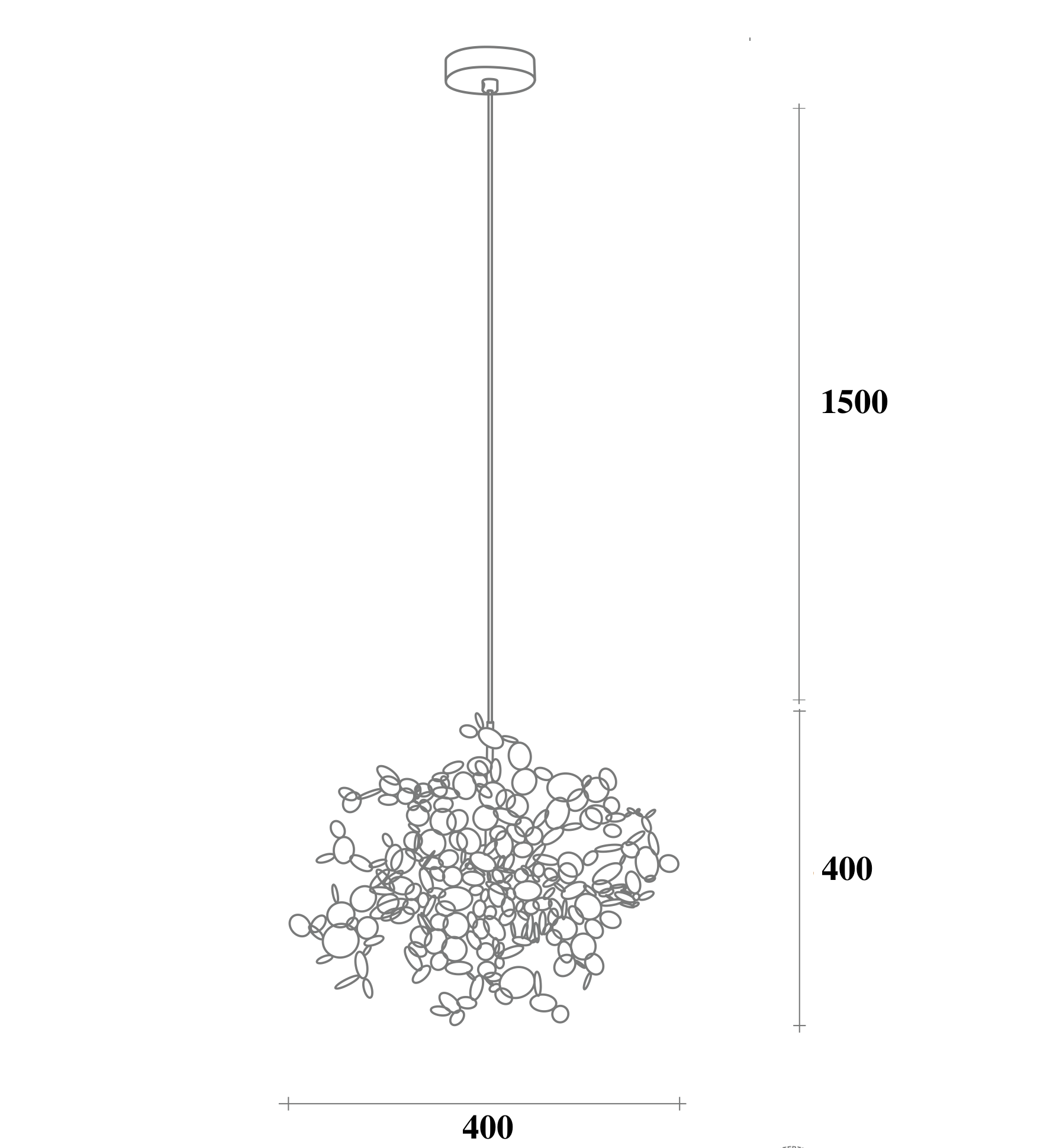 Люстра Terzani Argent Suspension Pendant lamp 40 Люстра Terzani Argent Suspension Pendant lamp 40 в Тюмени