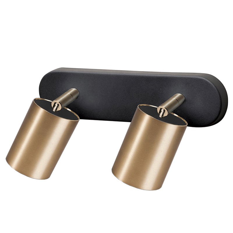 Бра Celis Spot Wall Lamp Duo brass Латунь Черный Бра Celis Spot Wall Lamp Duo brass Латунь Черный в Тюмени | Loft Concept
