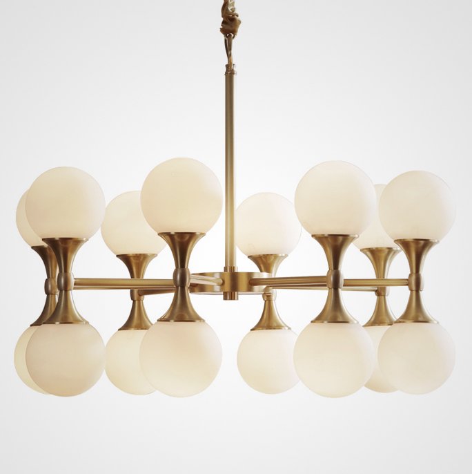 Люстра Hudson Valley Lighting Astoria Chandelier Белый Латунь Люстра Hudson Valley Lighting Astoria Chandelier Белый Латунь в Тюмени | Loft Concept