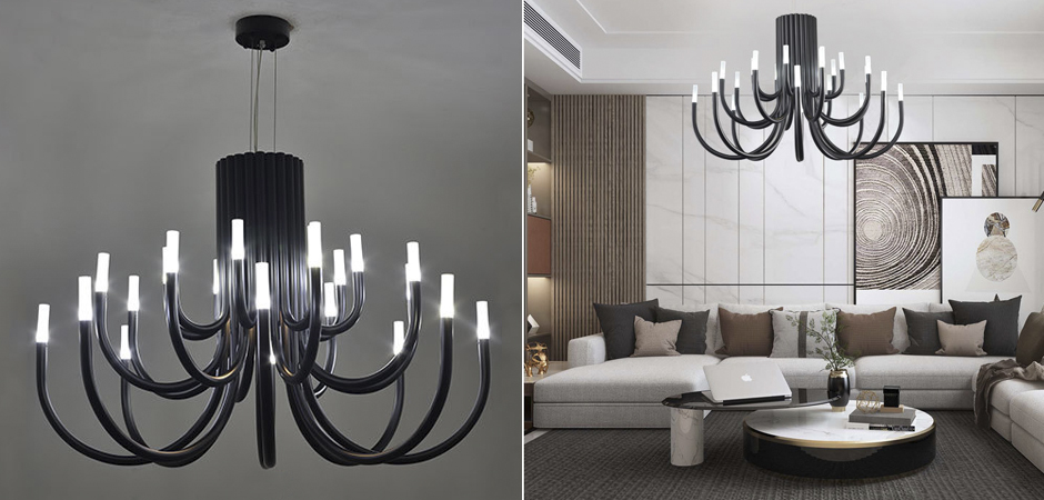 Люстра PALMA BY ALMA LIGHT Black Люстра PALMA BY ALMA LIGHT Black - Loft-Concept в Тюмени