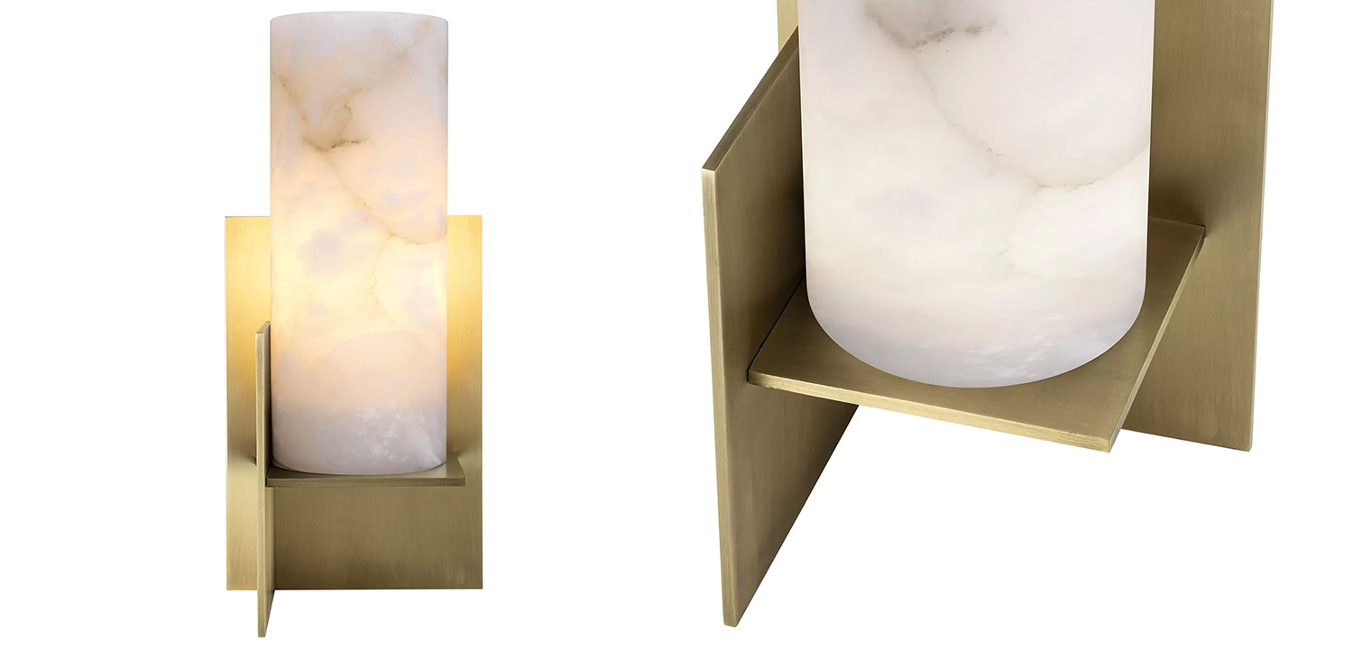 Настольная лампа Eichholtz Table Lamp Frisco Brass - фото