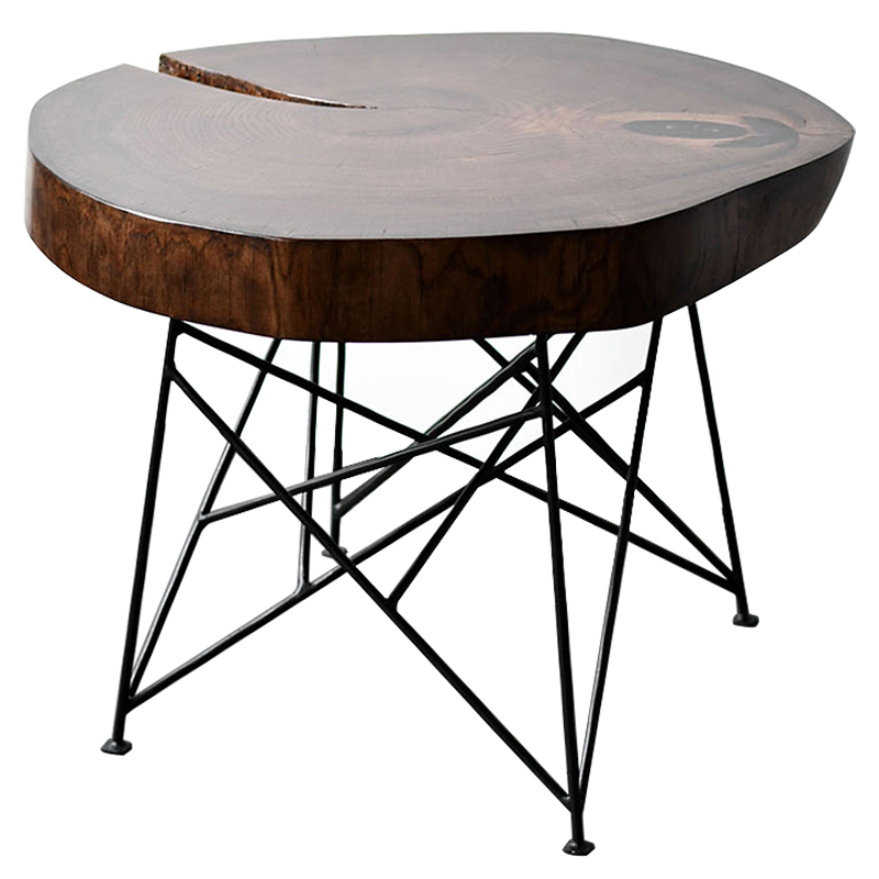 Кофейный стол Bradleigh Industrial Metal Rust Coffee Table Коричневый Черный Кофейный стол Bradleigh Industrial Metal Rust Coffee Table Коричневый Черный в Тюмени | Loft Concept