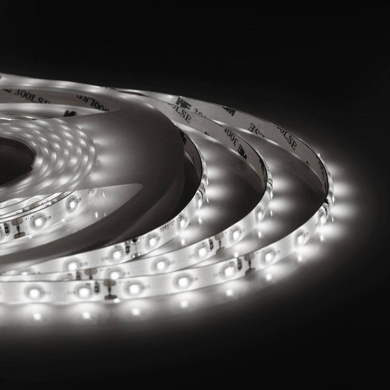 Светодиодная влагозащищенная лента 4,8W/m 60Led/m 3528SMD дневной белый 5M Белый Светодиодная влагозащищенная лента 4,8W/m 60Led/m 3528SMD дневной белый 5M Белый в Тюмени | Loft Concept