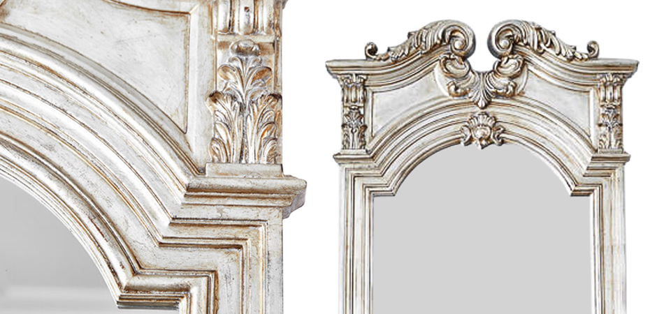 Зеркало Lupescu Mirror White Зеркало Lupescu Mirror White - Loft-Concept в Тюмени