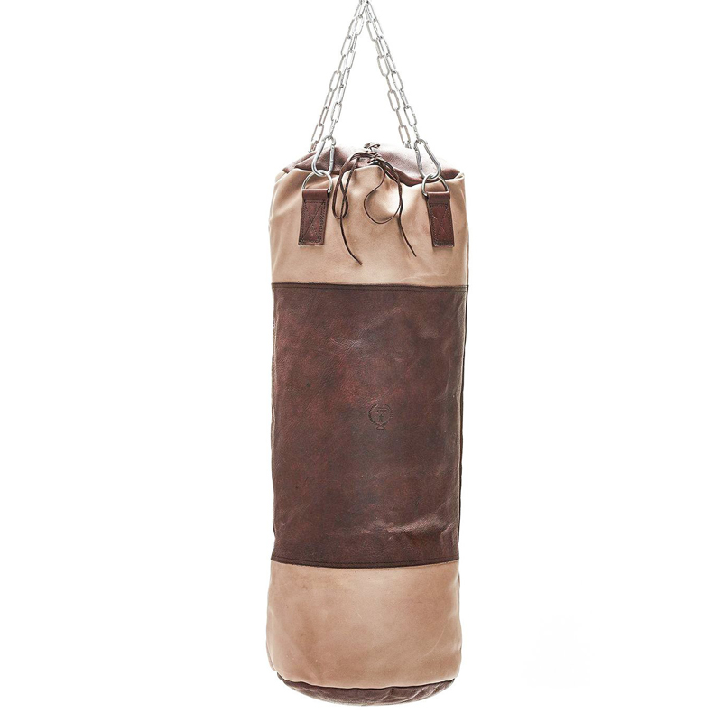 Боксерская груша BROWN LEATHER HEAVY PUNCHING BAG Коричневый Бежевый Боксерская груша BROWN LEATHER HEAVY PUNCHING BAG Коричневый Бежевый в Тюмени | Loft Concept