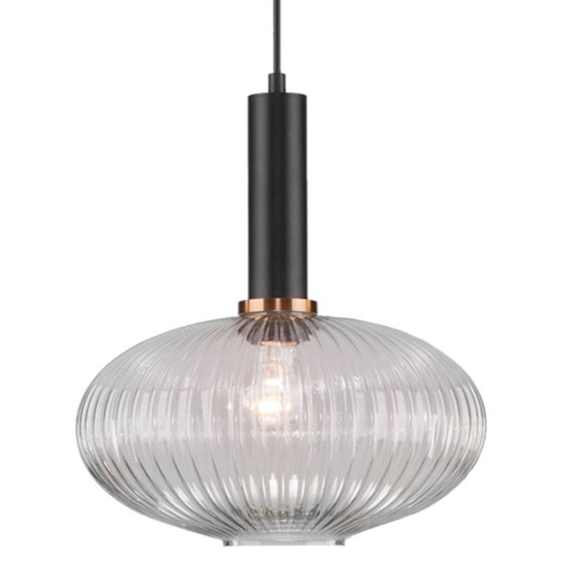 Светильник Ferm Living chinese lantern Сlear I Прозрачное Стекло Черный Светильник Ferm Living chinese lantern Сlear I Прозрачное Стекло Черный в Тюмени | Loft Concept