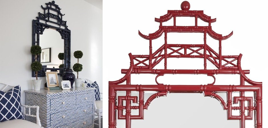 Зеркало Pagoda Mirror Red Зеркало Pagoda Mirror Red - Loft-Concept в Тюмени