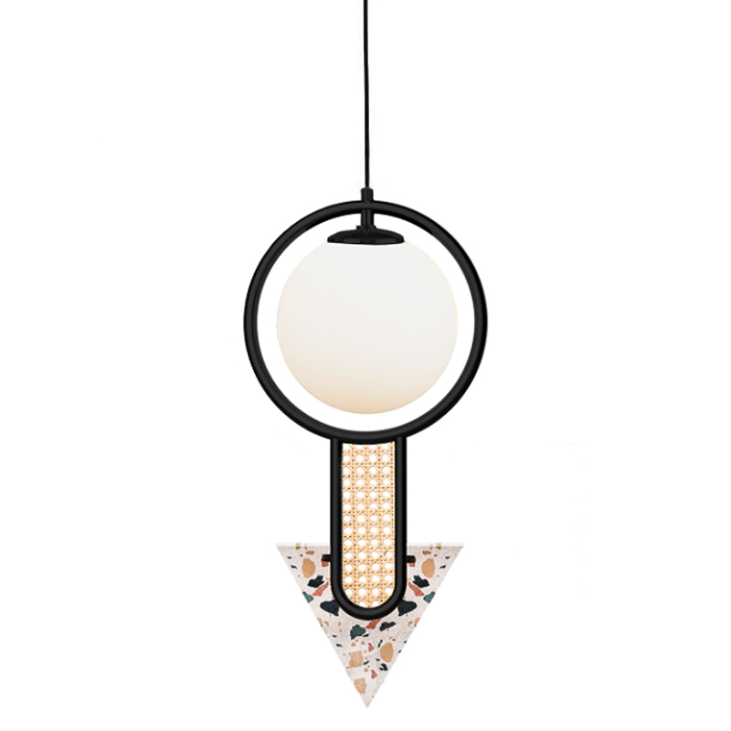 Подвесной Светильник UTU Soulful Lighting FRAME II TRIANGULAR Черный Медь Бежевый Коричневый Подвесной Светильник UTU Soulful Lighting FRAME II TRIANGULAR Черный Медь Бежевый Коричневый в Тюмени | Loft Concept