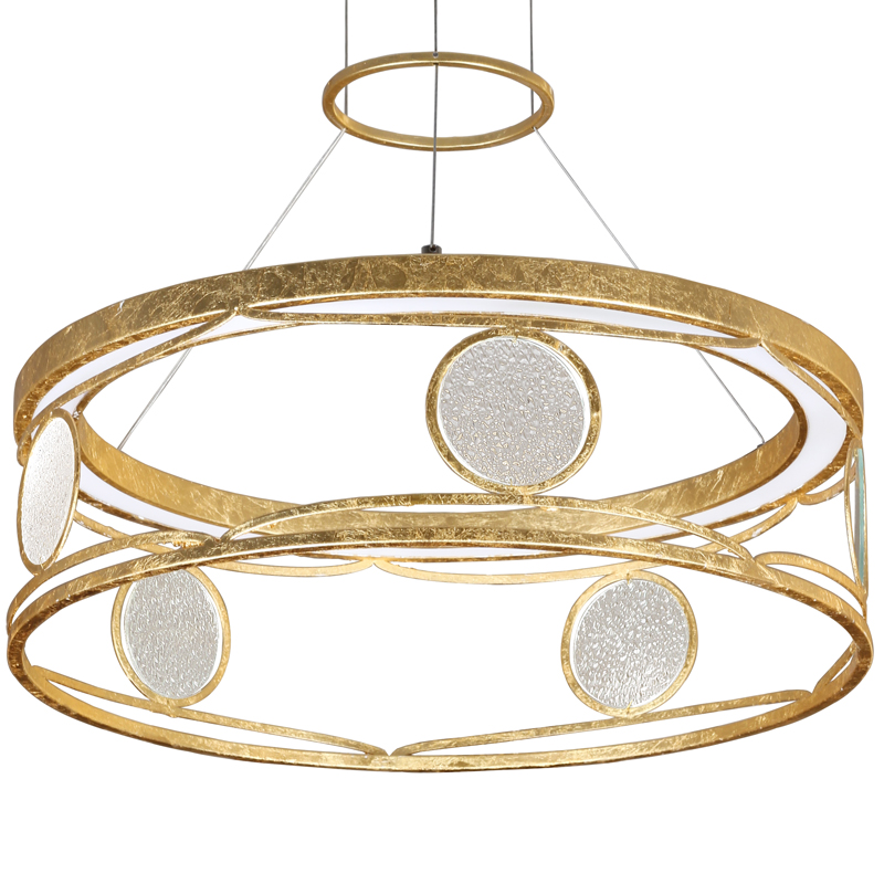 Люстра Patrice Chandelier Золотой Прозрачный Белый Люстра Patrice Chandelier Золотой Прозрачный Белый в Тюмени | Loft Concept