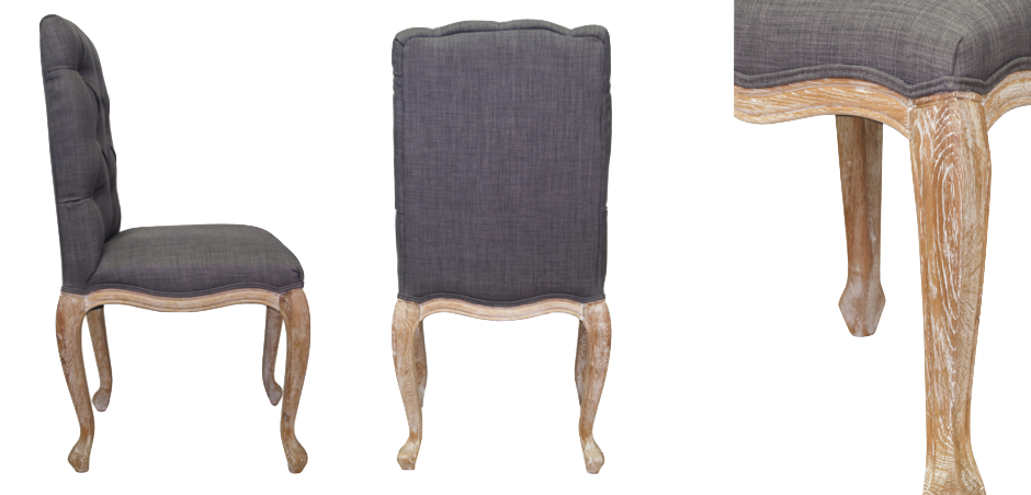 Стул French chairs Provence Norman Grey Chair Стул French chairs Provence Norman Grey Chair - Loft-Concept в Тюмени
