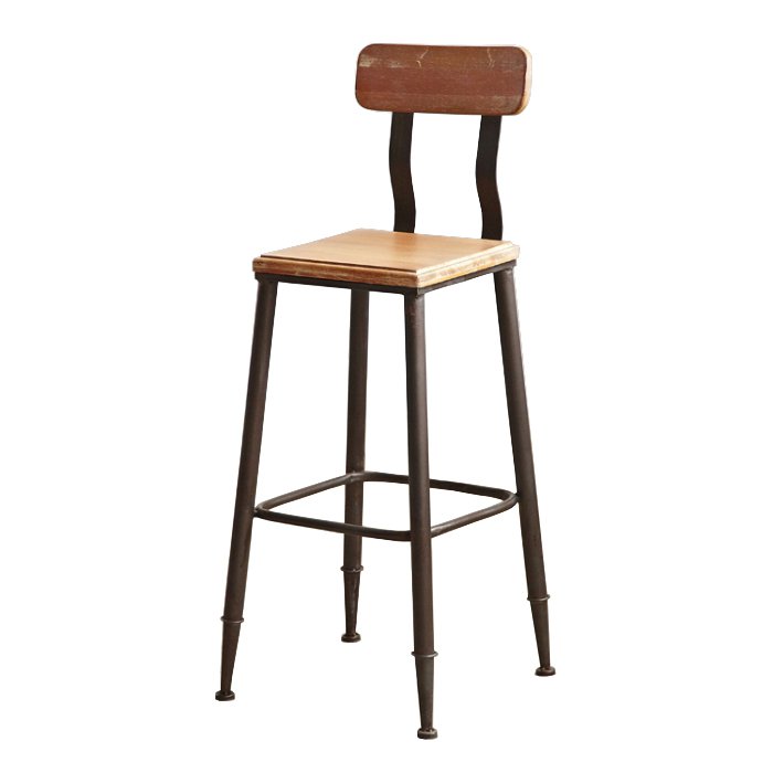 Барный стул Loft Wooden Белый дуб Коричневый Барный стул Loft Wooden Белый дуб Коричневый в Тюмени | Loft Concept