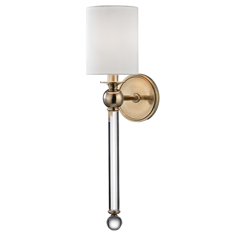 Бра Nell Sconce Латунь Прозрачное Стекло Бра Nell Sconce Латунь Прозрачное Стекло в Тюмени | Loft Concept