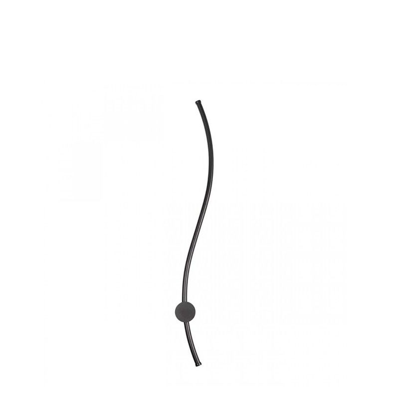 Светодиодное бра Curved Line Черный Черный Светодиодное бра Curved Line Черный Черный в Тюмени | Loft Concept