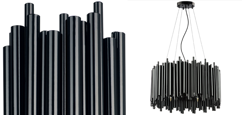 Люстра Delightfull Brubeck Chandelier Black Metal 60 Люстра Delightfull Brubeck Chandelier Black Metal 60 - Loft-Concept в Тюмени