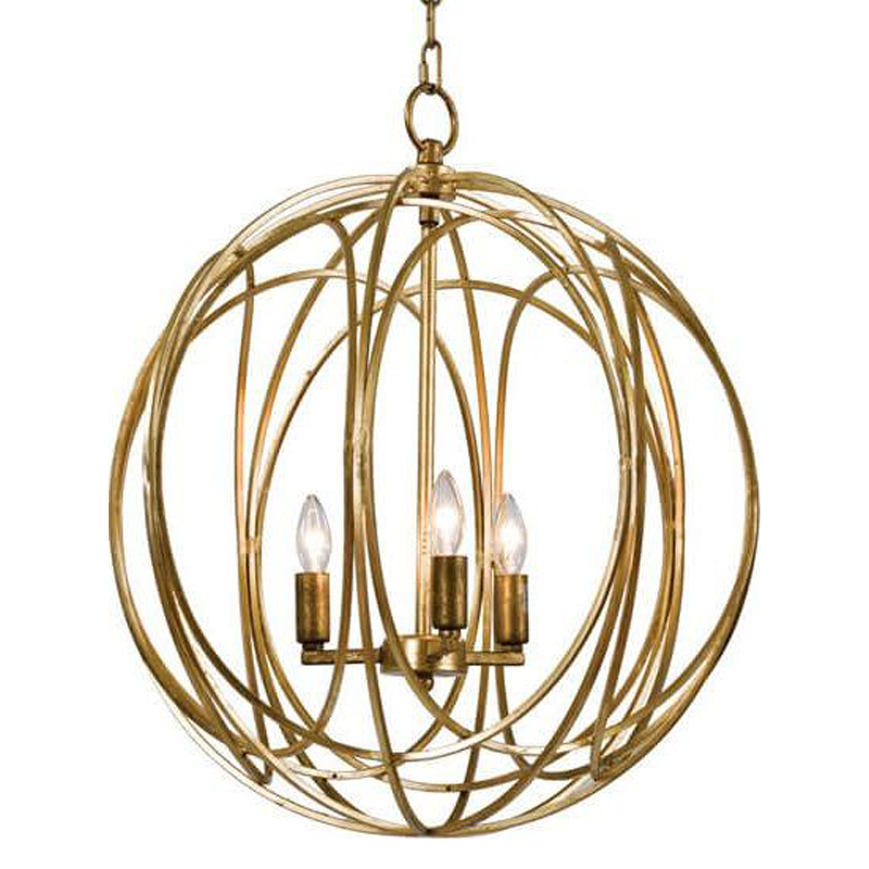 Люстра Golden Sphere Chandelier Золотой Люстра Golden Sphere Chandelier Золотой в Тюмени | Loft Concept
